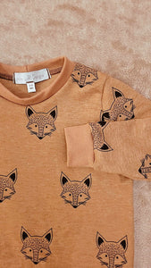 Foxes All Over Matching Set